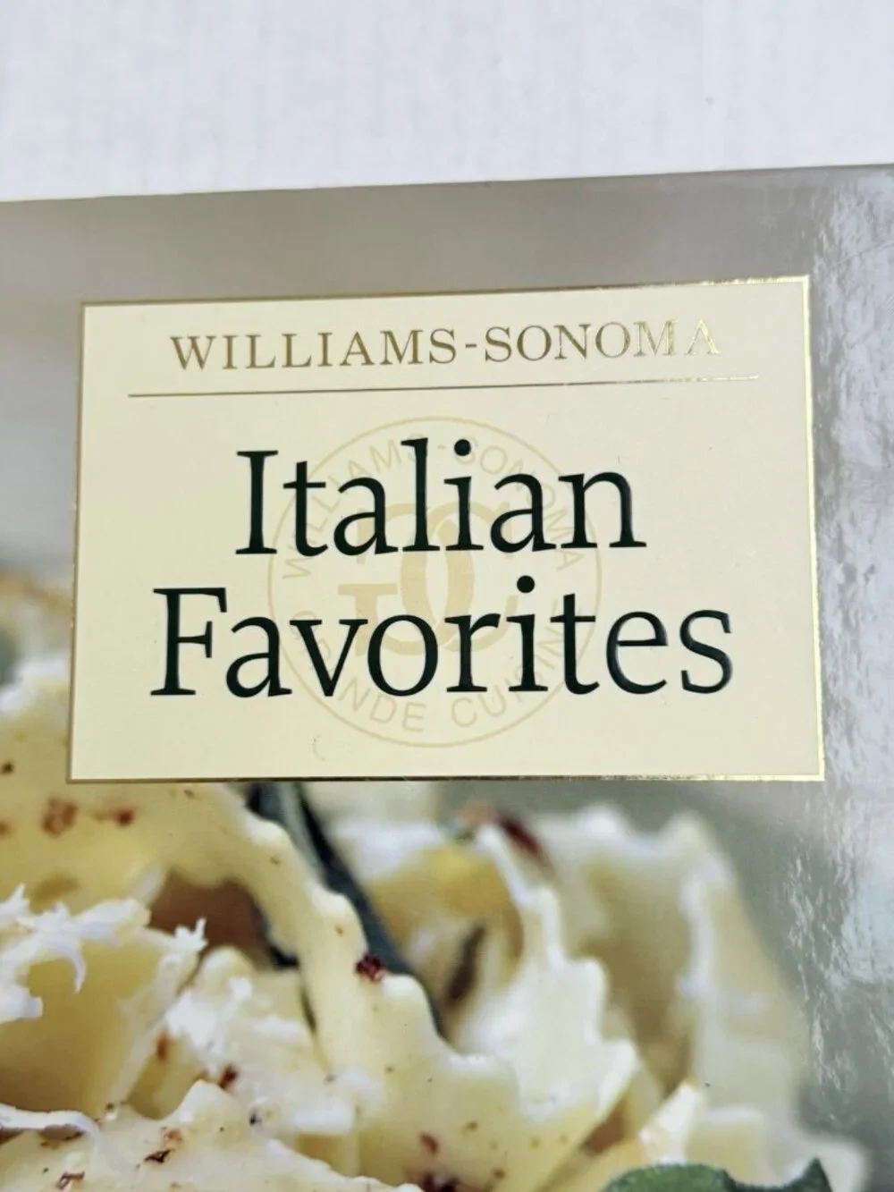 Williams Sonoma The Best of the Kitchen Library Italian Favorites Hardback Cook‎